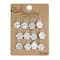 12 Packs: 12 ct. (144 total) Charmalong™ Rhodium Paw Charms by Bead Landing™